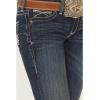 ARIAT Women’s R.E.A.L. Mid Rise Stretch Whipstitch Boot Cut Jean(Denim)