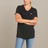ARIAT Women’s Rebar Cotton Strong V-Neck Top(Black)