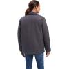 ARIAT Womens Rebar Duracanvas Sherpa-lined Coat(Rebar Grey)