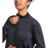 ARIAT Womens Rebar Evolution 1/2 Zip Top(Black)