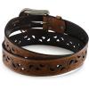 ARIAT Women’s Scroll Cutout Basic Brown Belt(Brown)