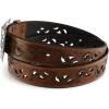 ARIAT Women’s Scroll Cutout Basic Brown Belt(Brown)