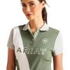 ARIAT Womens Taryn Polo(Duck Green)
