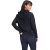 ARIAT Women’s Tek 1/2 Zip Hoodie(Black)