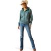 ARIAT Women’s Tek 1/2 Zip Hoodie(North Atlantic)