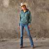 ARIAT Women’s Tek 1/2 Zip Hoodie(North Atlantic)