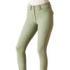 ARIAT Women’s Tri Factor Grip Full Seat Breech(Lily Pad)