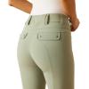 ARIAT Women’s Tri Factor Grip Knee Patch Breech(Lily Pad)