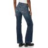 ARIAT Womens Trouser Perfect Rise Aisha Wide Leg Jean(Blue)