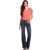 ARIAT Womens Trouser Perfect Rise Aisha Wide Leg Jean(Missouri)