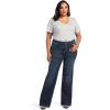 ARIAT Womens Trouser Perfect Rise Aisha Wide Leg Jean(Missouri)