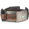 ARIAT Women’s Turquoise Concho Western Belt(Tan)