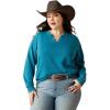 ARIAT Women’s Unwind Sweatshirt(Ocean Depths)