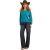 ARIAT Women’s Unwind Sweatshirt(Ocean Depths)
