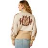ARIAT Womens Wild West Sweater(Summer Sand/Irish Cream)