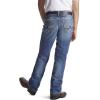 ARIAT boys B5 Slim Charger Stackable Straight Leg Jean(Charger Dakota)