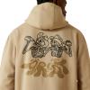 ARIAT mens Ariat Drinking Buddies Hoodie(Beige)