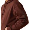 ARIAT mens Ariat Logo Hoodie(Deep Mahogany)