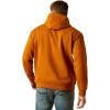 ARIAT mens Ariat Logo Hoodie(Glazed Ginger)
