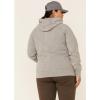 ARIAT mens Ariat Logo Hoodie(Heather Grey)