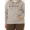 ARIAT mens Ariat Logo Hoodie(Heather Grey)