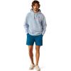ARIAT mens Ariat Logo Hoodie(Light Blue Heather)