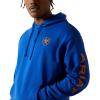 ARIAT mens Ariat Logo Hoodie(Surf the Web)