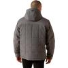 ARIAT mens Crius Hooded Insulated Jacket(Grey Heather)