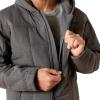 ARIAT mens Crius Hooded Insulated Jacket(Grey Heather)