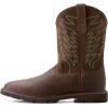 ARIAT mens Groundbreaker Wide Square Toe Work Boot(Brown)