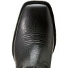 ARIAT mens Hybrid Low Boy Western Boot(Black Adobe)