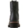 ARIAT mens Logger Shock Shield Waterproof Work Boot(Black)