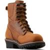 ARIAT mens Logger Shock Shield Waterproof Work Boot(Copper Brown)