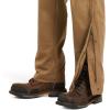 ARIAT mens Rebar Duracanvas Unlined Bib(Field Khaki)