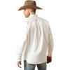 ARIAT mens Solid Twill Classic Fit Shirt – Men’s Long Sleeve Western Button-down
