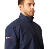 ARIAT mens Thunderbird Team Softshell Jacket(Navy/Usa)