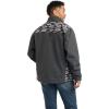 ARIAT mens Vernon 2.0 Chimayo Softshell Jacket(Charcoal)