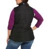 ARIAT womens Crius Insulated Vest(Black)