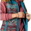 ARIAT womens Crius Insulated Vest(Dragonfly/Inez Blanket Print)