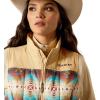 ARIAT womens Crius Insulated Vest(Serrano Southwest Print)