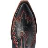 ARIAT womens Dixon Chimayo Western Boot(Cash Black/New Mexico Roja Print)