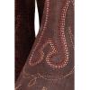 ARIAT womens Dixon Chimayo Western Boot(Merlot Suede)