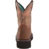 ARIAT womens Gembaby Western Boot(Distressed Brown/Copper Metallic)