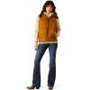 ARIAT womens Grizzly Quilted Vest(Brumbly Print)