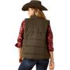 ARIAT womens Grizzly Quilted Vest(Earth)
