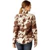 ARIAT womens New Team Softshell Print Jacket(Pony)
