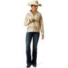 ARIAT womens New Team Softshell Print Jacket(Sandstone Southwest Print)