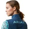 ARIAT womens New Team Softshell Vest(Deep Petroleum)
