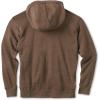 ARIAT womens Real Usa Chest Logo Hoodie(Brown)