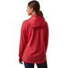 ARIAT womens Rebar Cotton Strong Hooded T-shirt(Teaberry)
